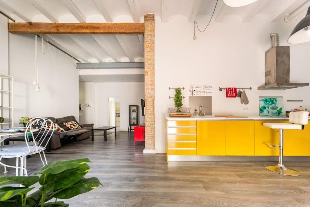 120 Sqm Loft-Style Apartment Beach Royal Marina Valencia Eksteriør bilde