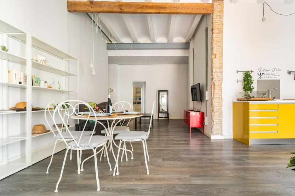 120 Sqm Loft-Style Apartment Beach Royal Marina Valencia Eksteriør bilde